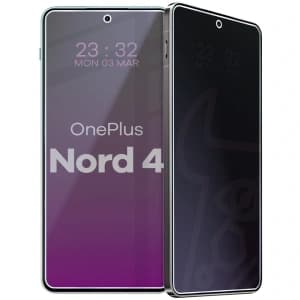 Prywatyzujące szkło hybrydowe Bizon Glass Mule Shadow do OnePlus Nord 4 matowe