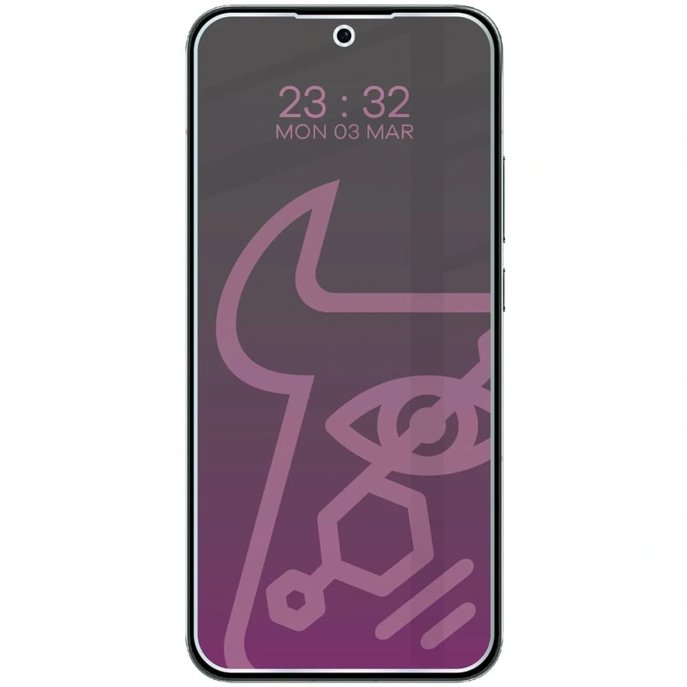 Prywatyzujące szkło hybrydowe Bizon Glass Mule Shadow do Oppo Reno 14 matowe - 3