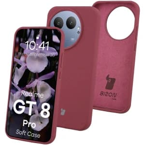 Bizon Soft Case Realme GT 8 Pro dunkelviolett