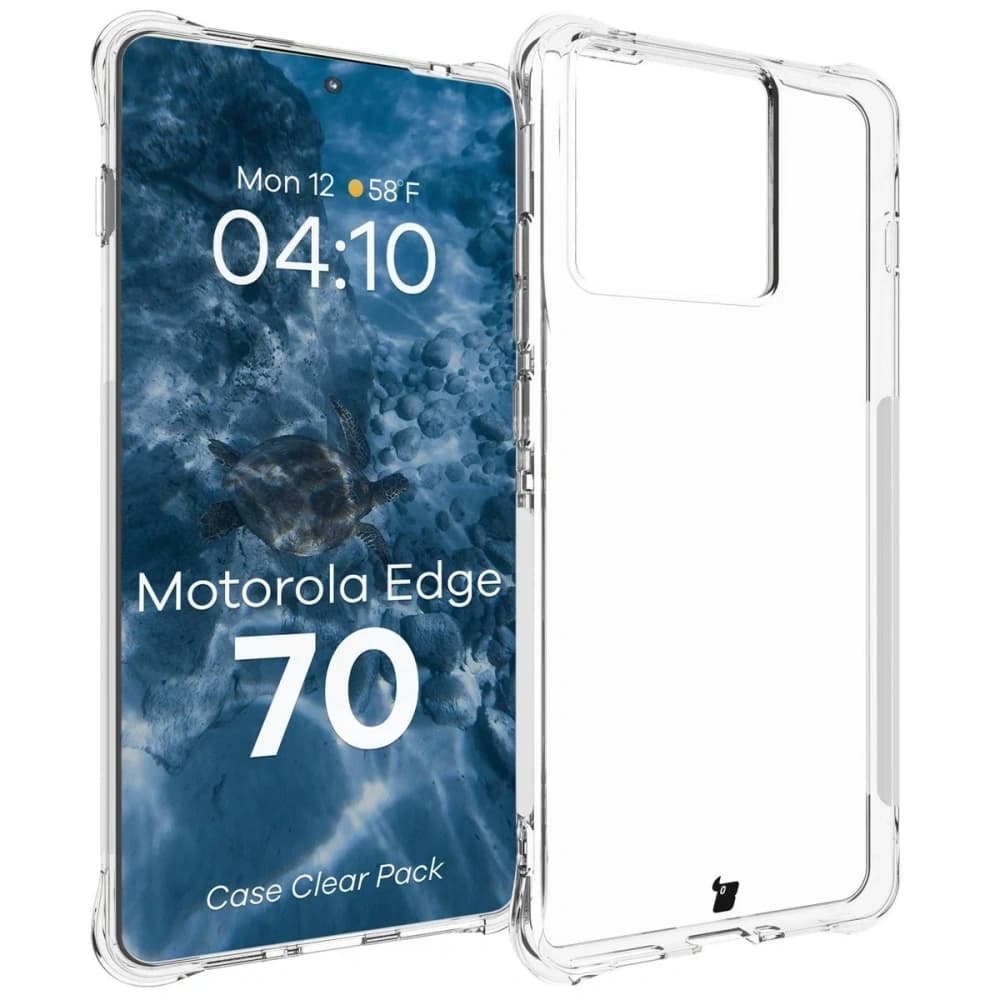 Bizon Case Clear Pack Motorola Edge 70
 - 3