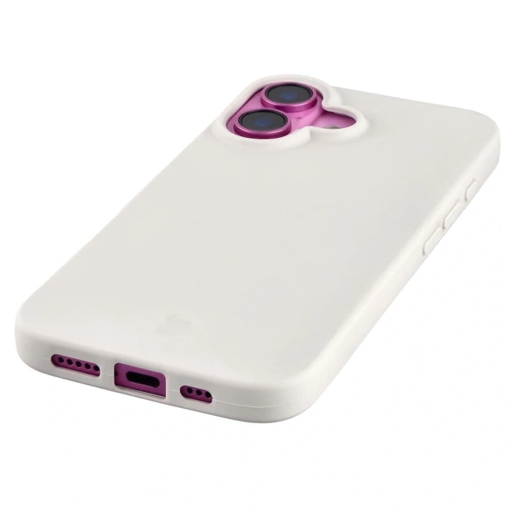 Bizon Case ReLeaf Apple iPhone 16 white - 3