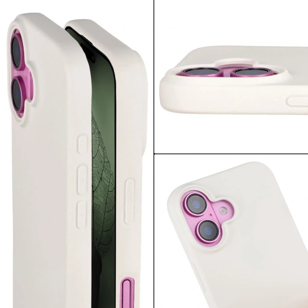 Bizon Case ReLeaf Apple iPhone 16 white - 5
