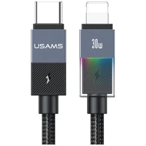 USAMS SJ776 PD 30W USB-C / Lightning Cable 1.2m tarnish