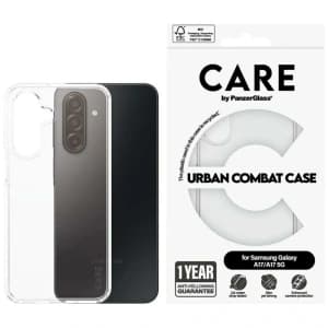 CARE by PanzerGlass Flagship Urban Combat Samsung Galaxy M17 5G / A17 / A17 5G clear