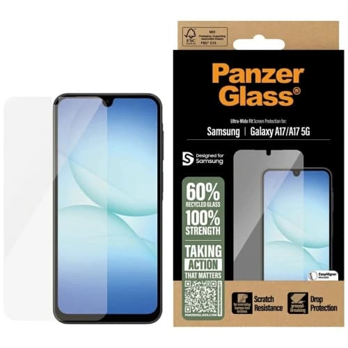 PanzerGlass Ultra-Wide Fit EasyAligner Samsung Galaxy A17 / A17 5G
