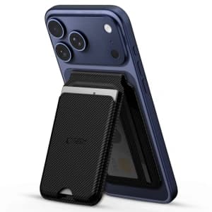 Tech-Protect MagWallet Stand MagSafe Universal Magnetic Card Holder Carbon
