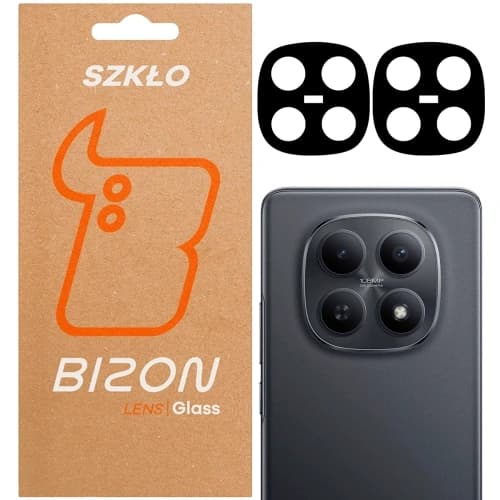 Szkło na aparat Bizon Glass Lens do Xiaomi Redmi Note 15 5G [2 PACK]