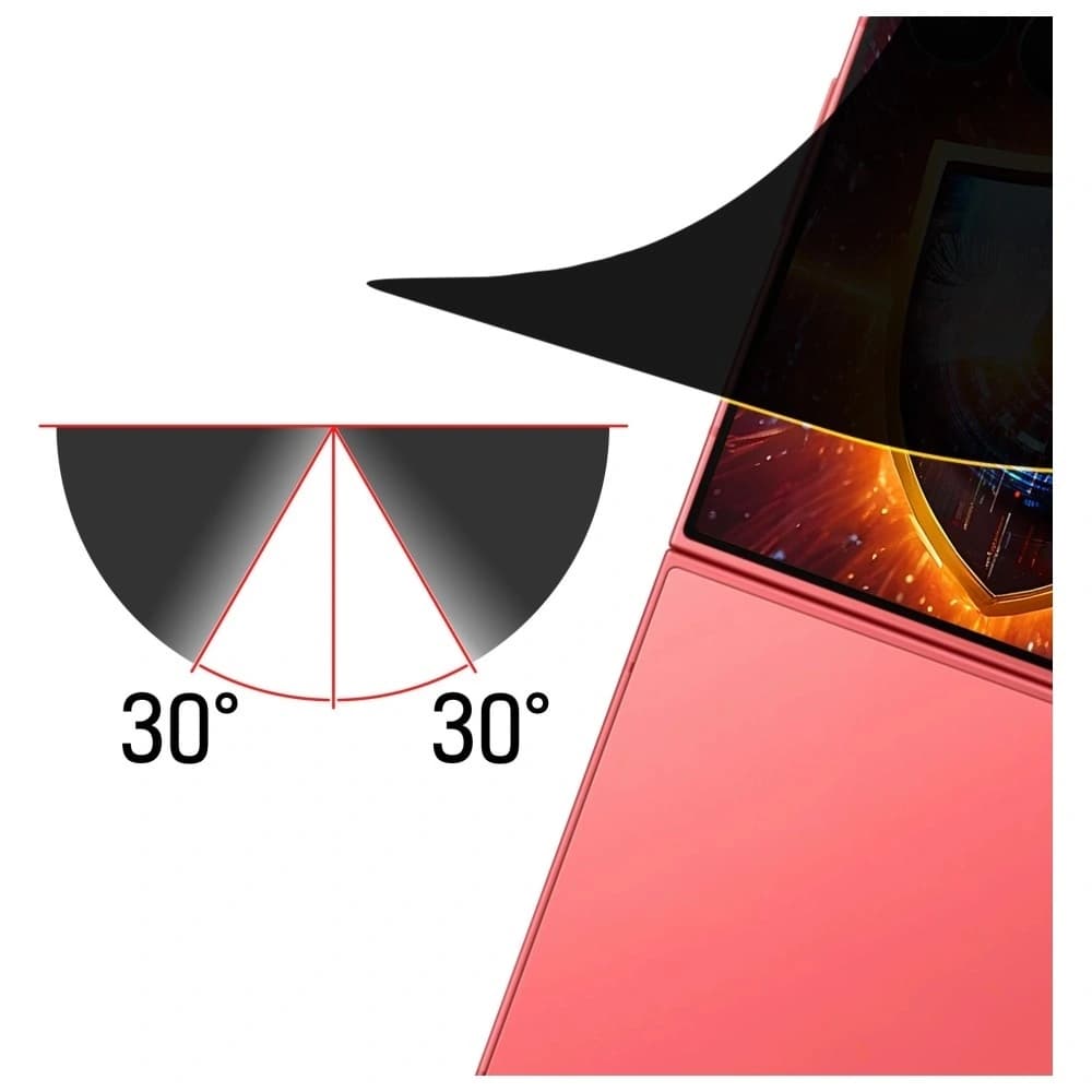 3MK Silky Matt Privacy Samsung Galaxy Z Flip7 - 2