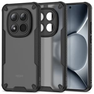Tech-Protect Rugged Shield Xiaomi Poco M8 Pro / Redmi Note 15 Pro+ Plus 5G Negru Mat
