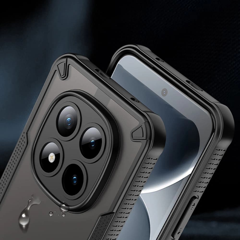 Tech-Protect Rugged Shield Xiaomi Poco M8 Pro / Redmi Note 15 Pro+ Plus 5G Matt Schwarz
 - 4