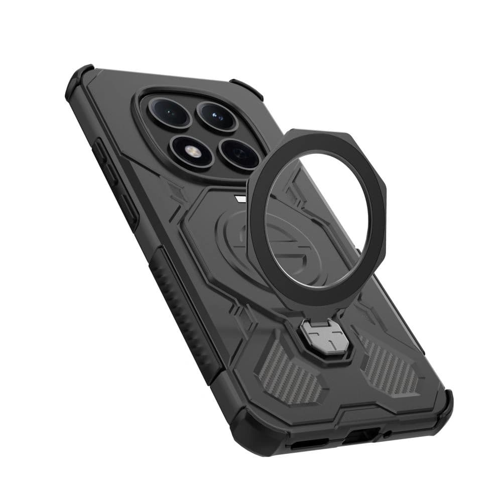 Etui Tech-Protect TacticStand MagSafe do Xiaomi Poco M8 Pro / Redmi Note 15 Pro+ Plus 5G Matte Black - 4