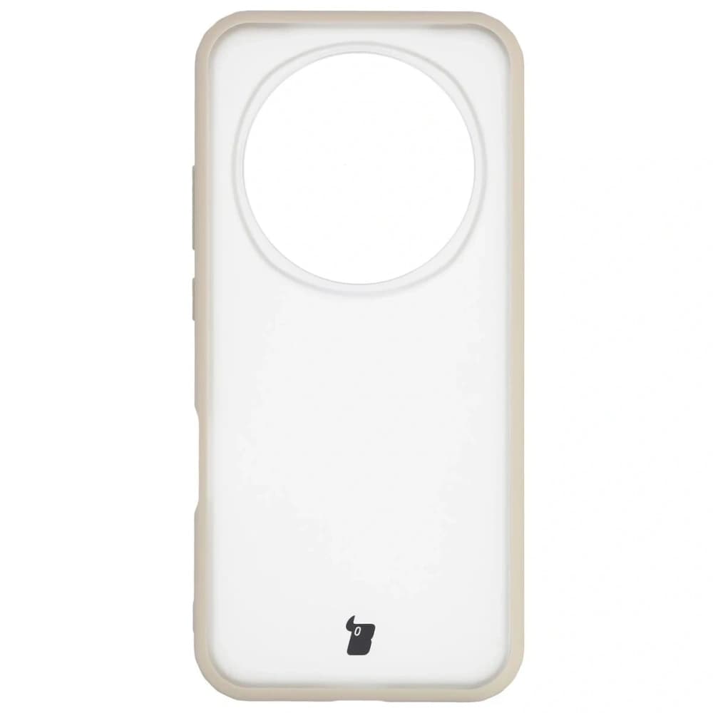 Bizon Case Angelo Honor Magic8 Pro semi-transparent with a beige frame - 2