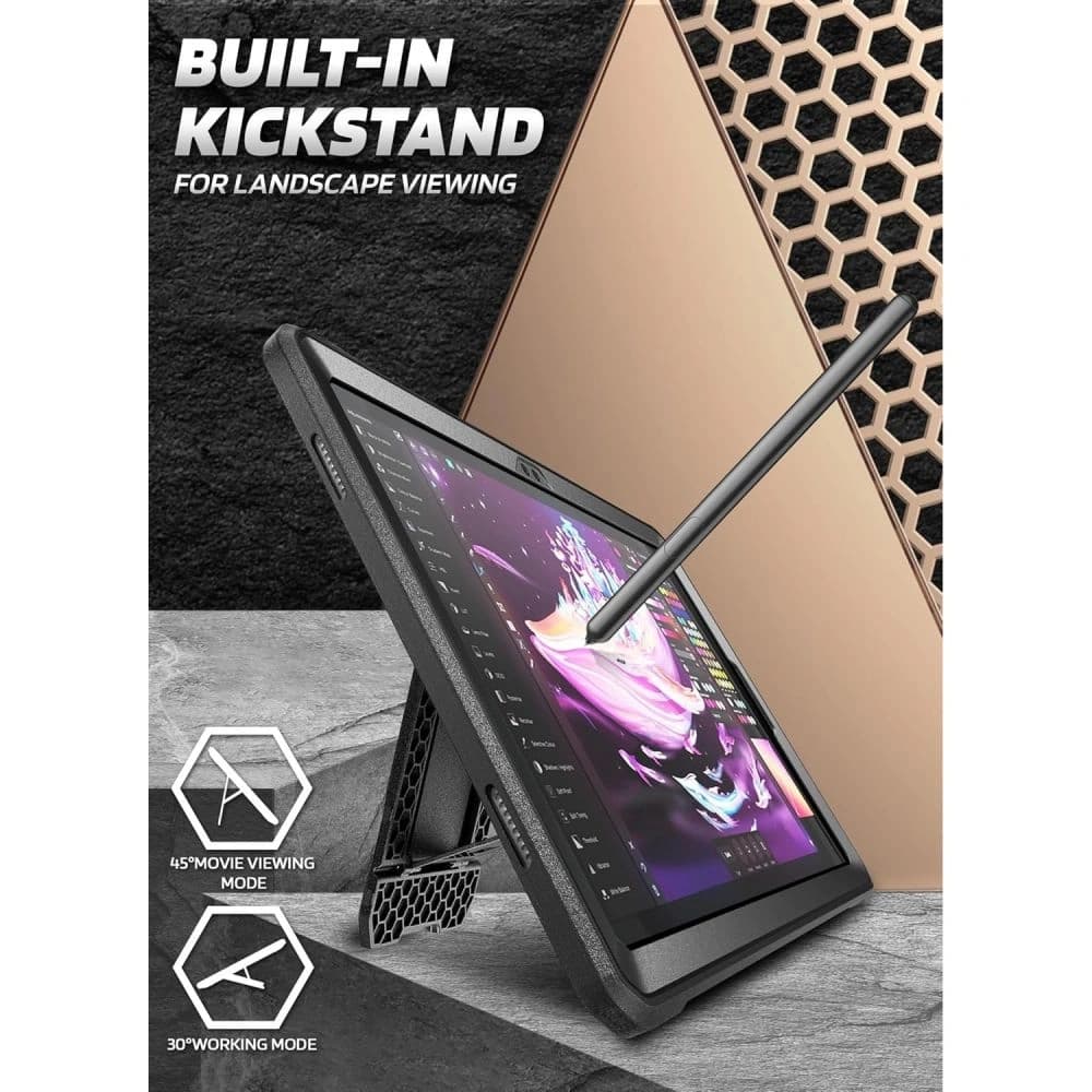 Supcase Unicorn Beetle Pro Samsung Galaxy Tab A11+ Plus 11.0 X230 / X235 / X236 Schwarz
 - 7