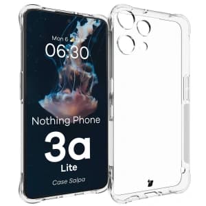 Elastyczne etui Bizon Case Salpa do Nothing Phone (3a) Lite przezroczyste