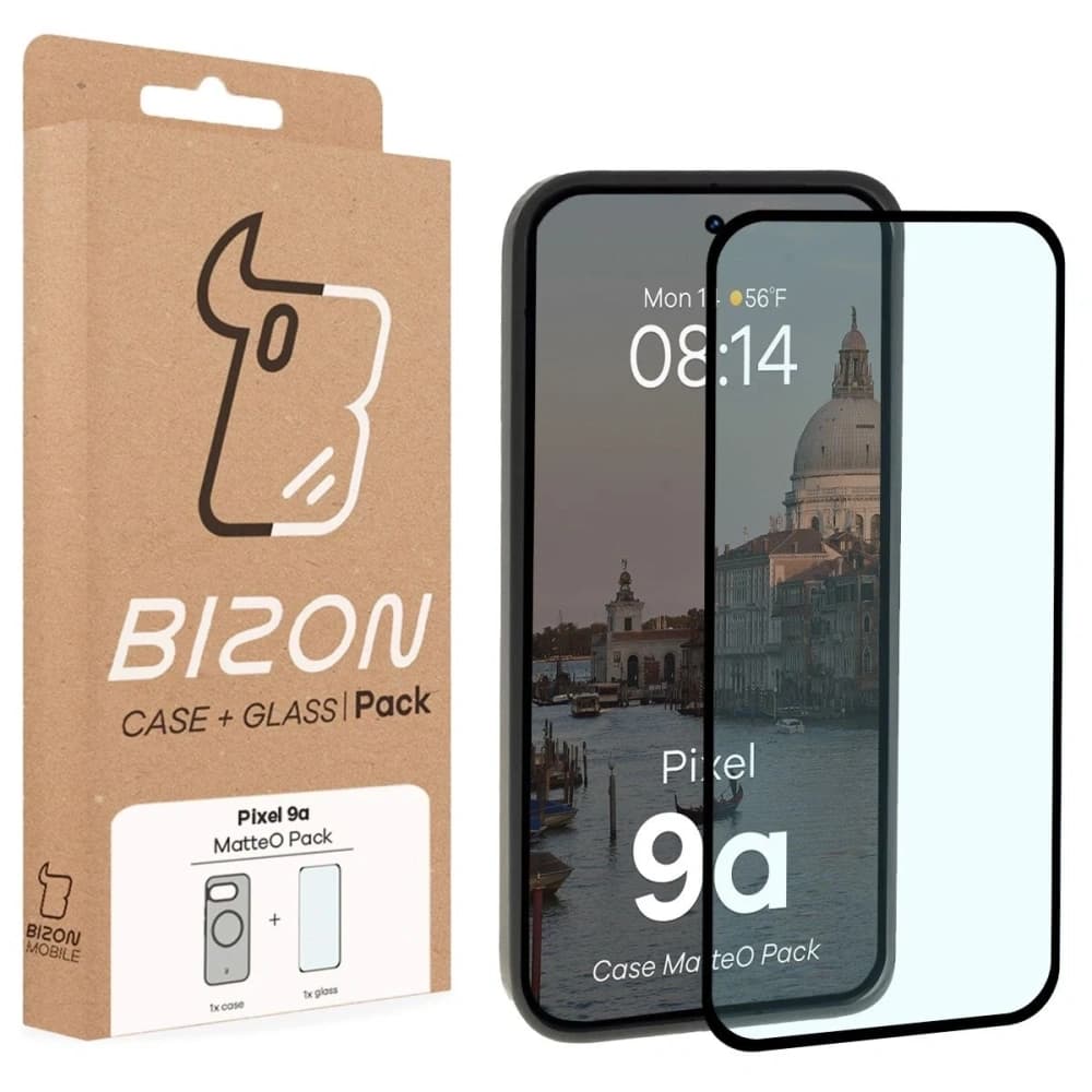 Bizon MatteO Magnetic Pack Google Pixel 9a negru fumuriu - 9