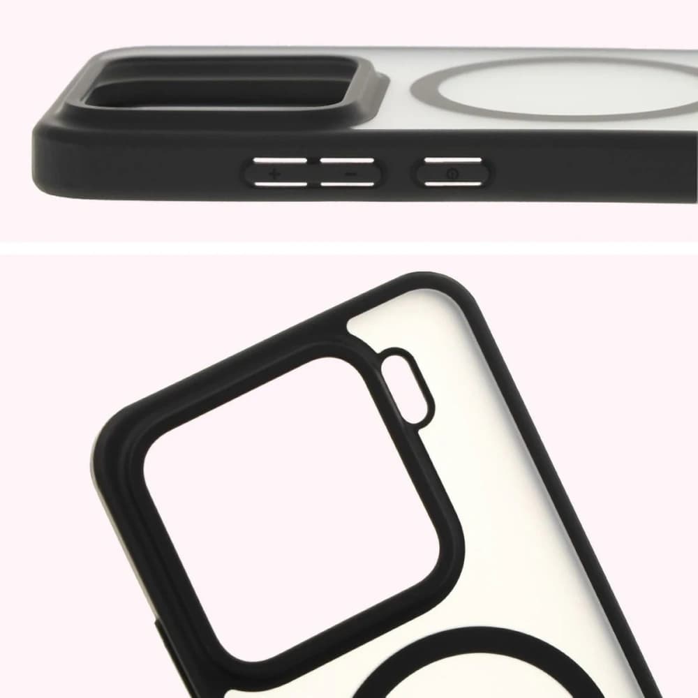 Bizon MatteO Mágneses Csomag Xiaomi 15 füstös fekete
 - 5