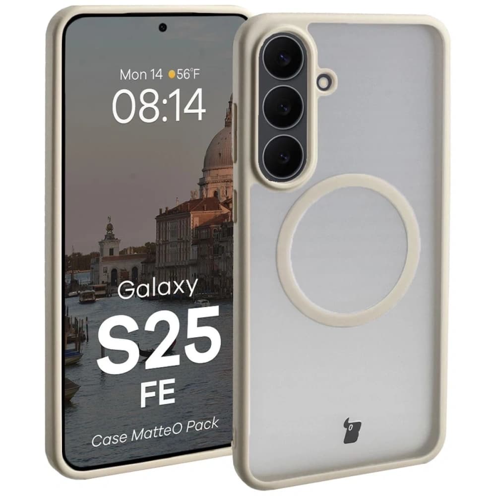 Bizon MatteO Magnetic Pack Samsung Galaxy S25 FE rauchbeige
 - 3