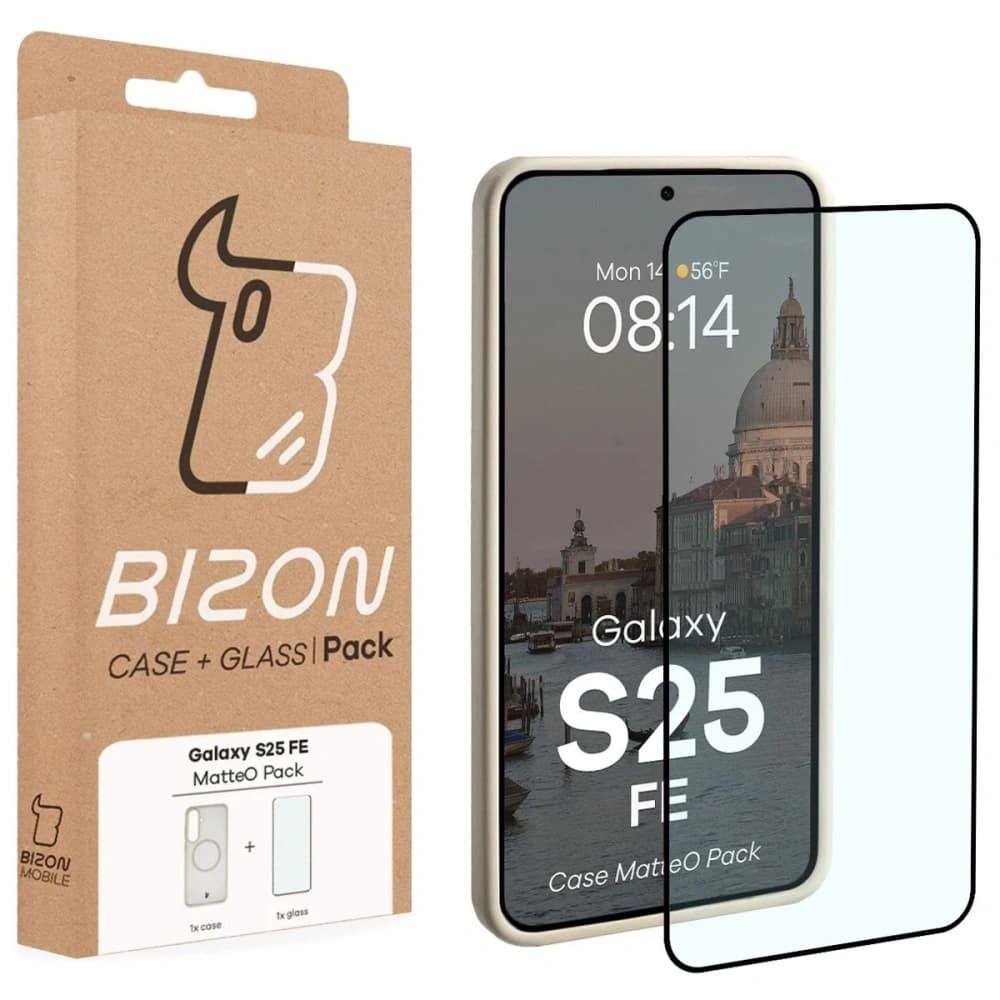 Bizon MatteO Magnetic Pack Samsung Galaxy S25 FE rauchbeige
 - 9