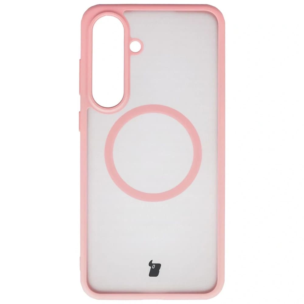 Bizon MatteO Magnetic Pack Samsung Galaxy S25 FE smoky light pink - 2