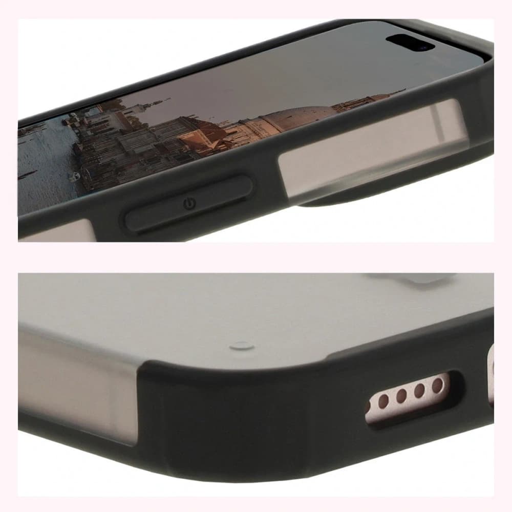 Bizon MatteO Magnetic Pack Apple iPhone 14 / 13 rauchschwarz
 - 6