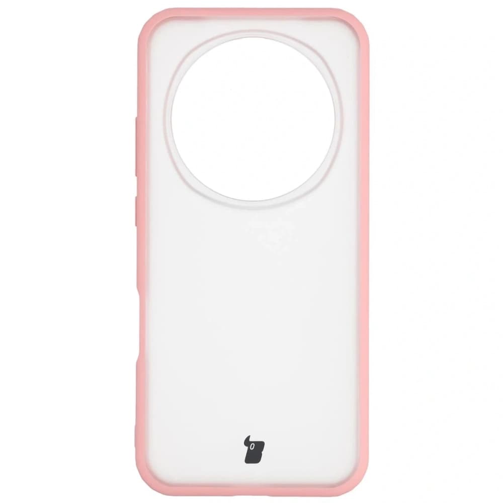 Bizon Case Angelo Honor Magic8 Pro poloprůhledný s světle růžovým rámem
 - 2