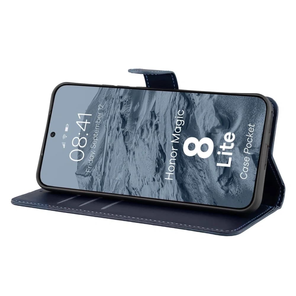 Bizon Case PocketHonor Magic8 Lite navy blue - 5