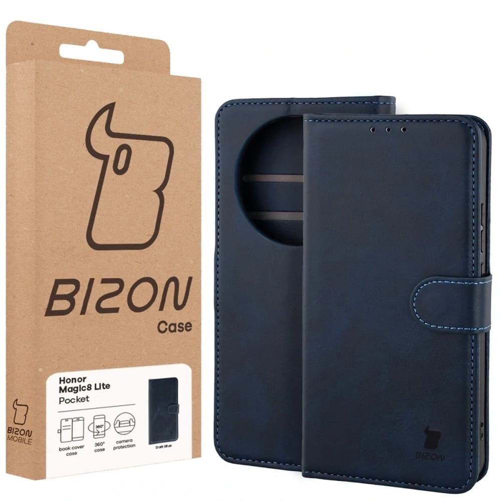 Bizon Case PocketHonor Magic8 Lite navy blue - 6