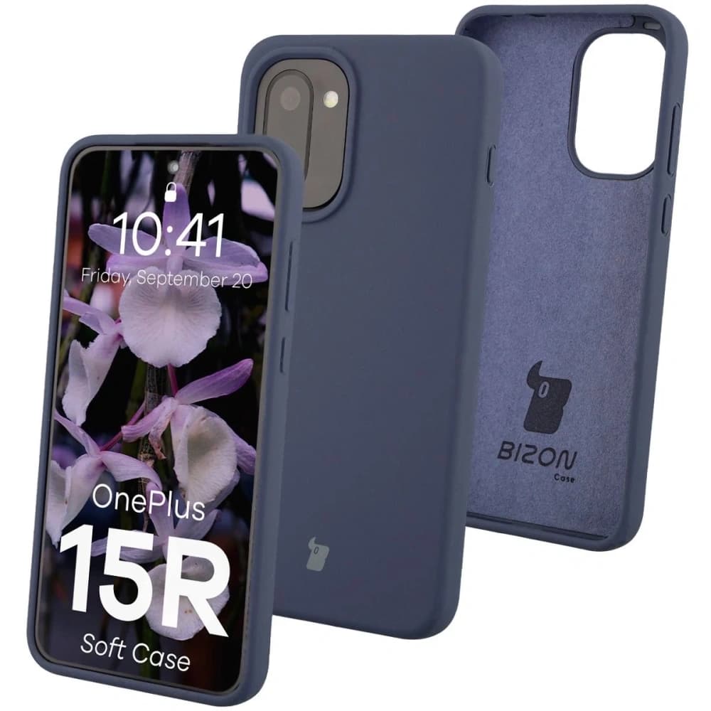 Bizon Soft Case OnePlus 15R dark blue - 1