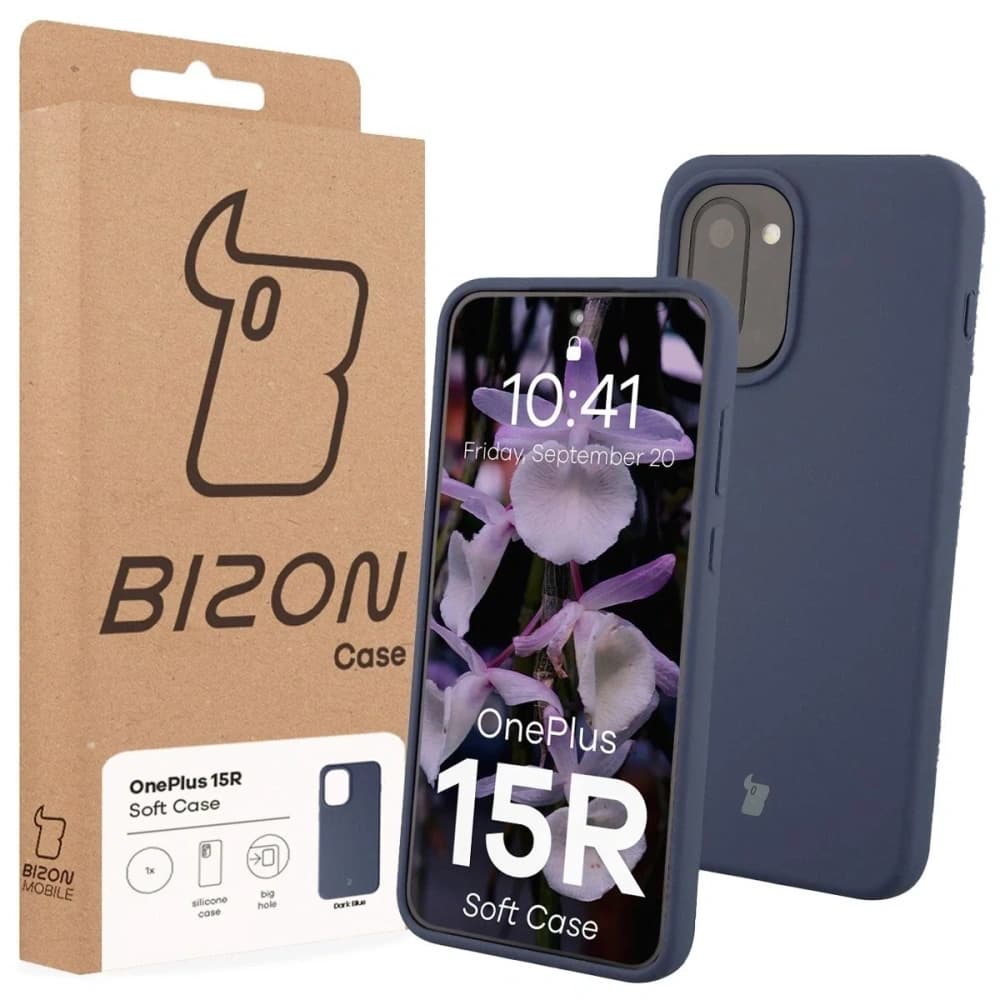 Bizon Soft Case OnePlus 15R dark blue - 7