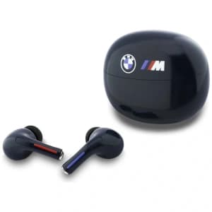 BMW Wireless in-ear Bluetooth TWS headphones Printed Logo navy blue