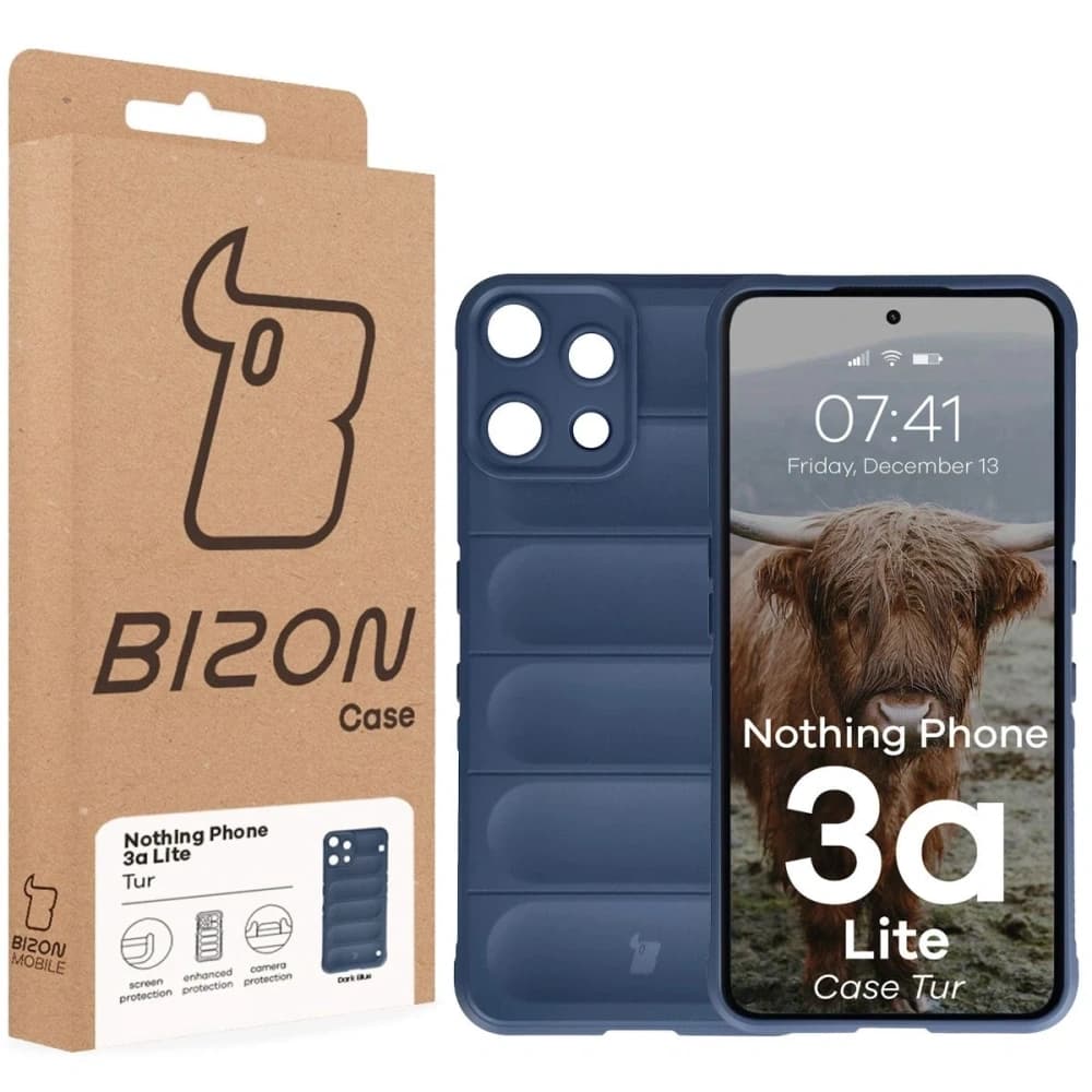 Bizon Case Tur Nothing Phone (3a) Lite marineblau
 - 8