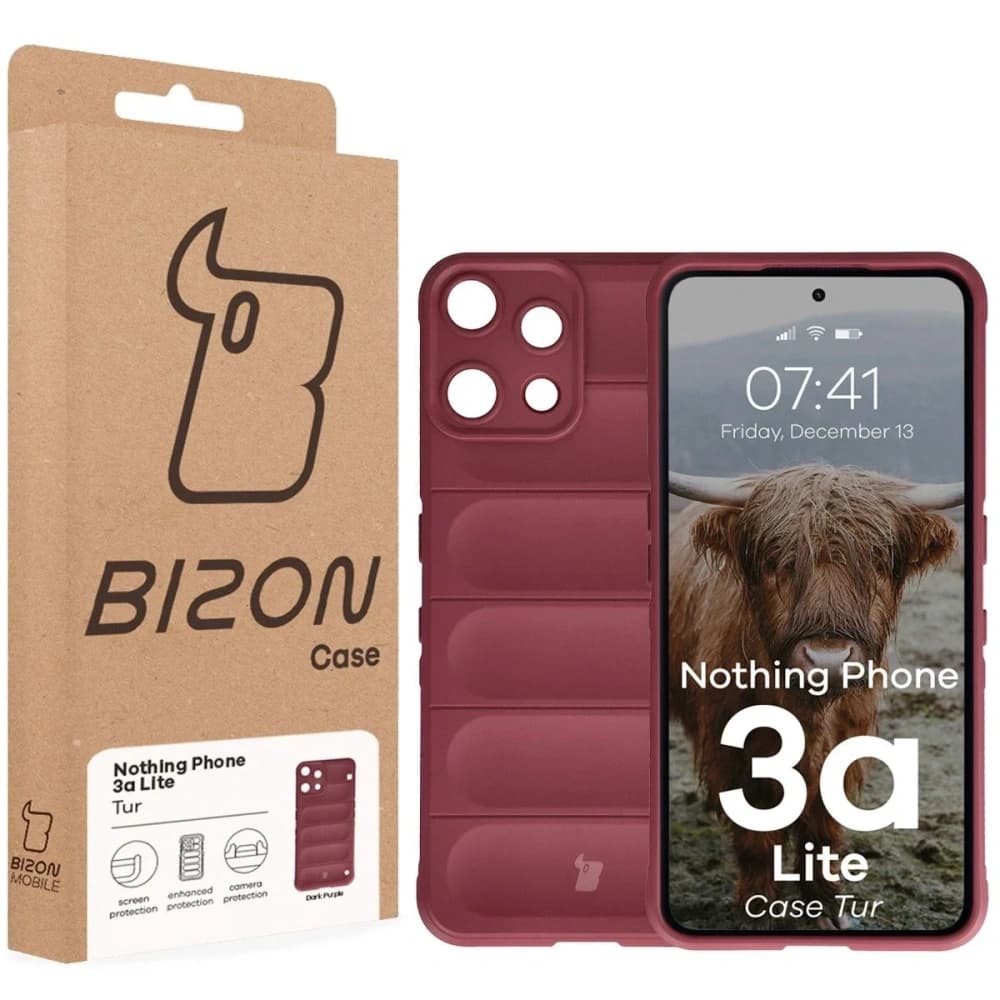 Bizon Case Tur Nothing Phone (3a) Lite burgundy - 8
