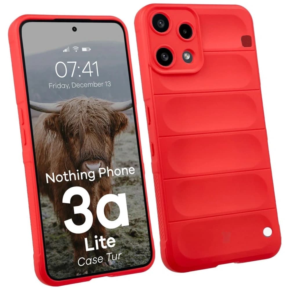 Bizon Case Tur Nothing Phone (3a) Lite red - 1