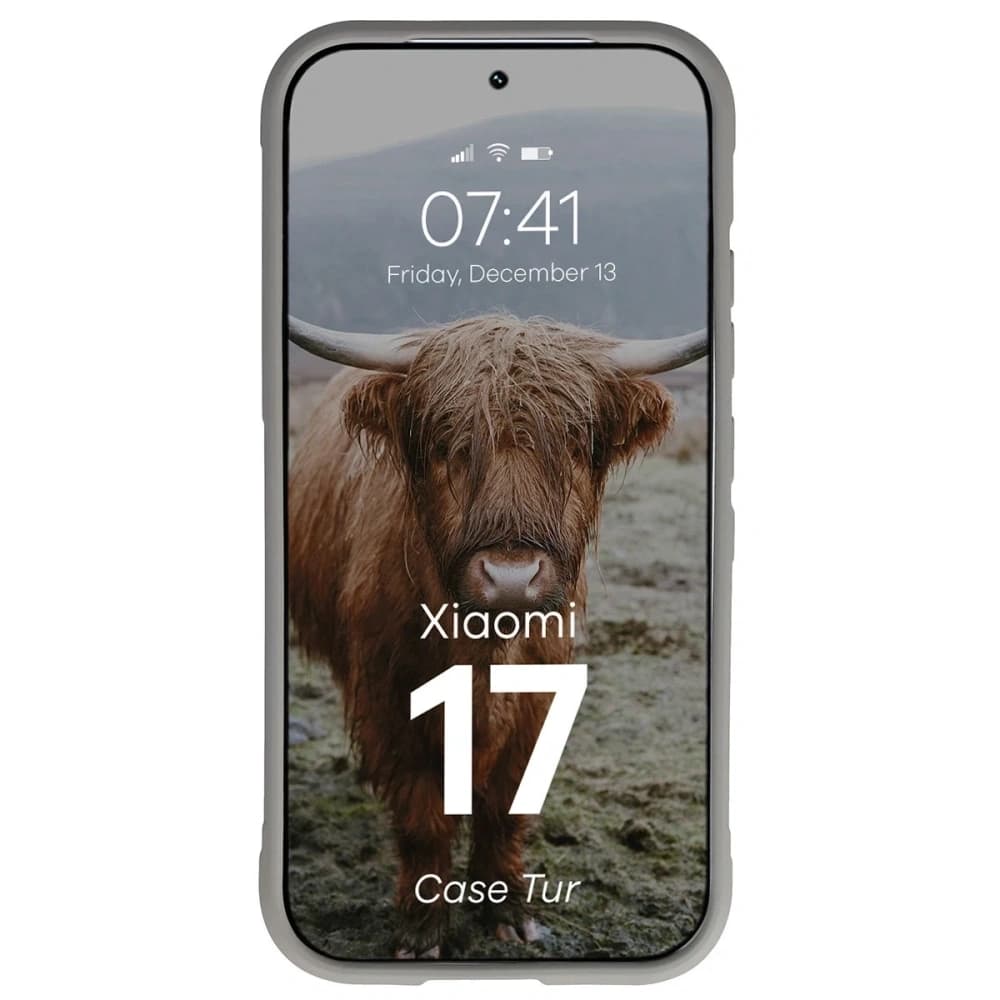 Bizon Case Tur Xiaomi 17 világosszürke
 - 5