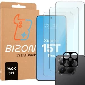 Bizon Glass Clear Pack Xiaomi 15T Pro
