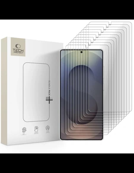 Szkło hartowane Tech-Protect Bundle do Samsung Galaxy S26 Ultra Clear [10 PACK]
