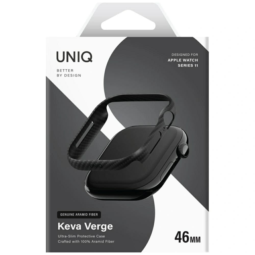 UNIQ Keva Verge Apple Watch Sorozat 10 / 11 46mm fekete
 - 2