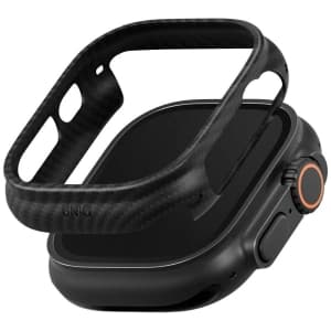 UNIQ Keva Verge Apple Watch Ultra / Ultra 2 / Ultra 3 49mm fekete
