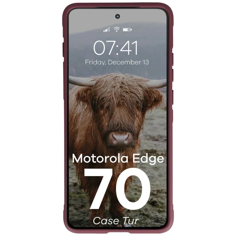 Bizon Case Tur Motorola Edge 70 red - 5