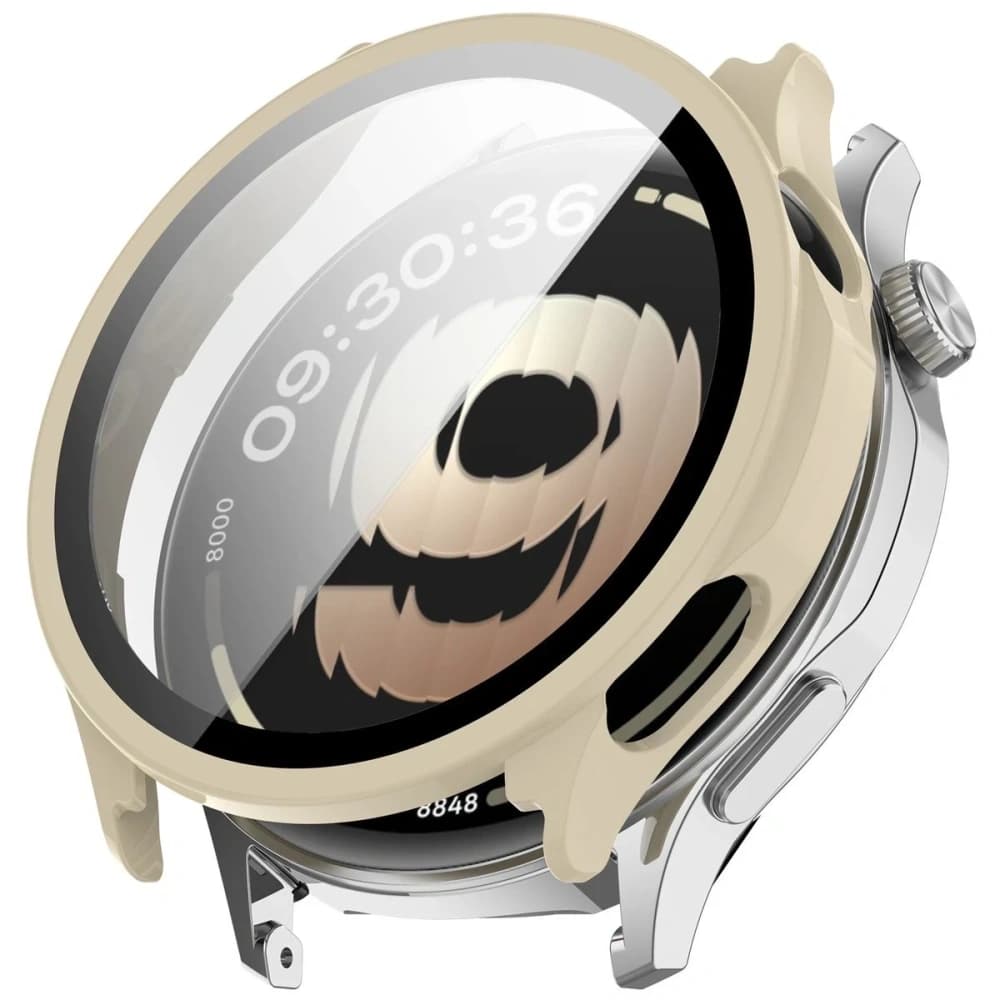 Bizon Case Watch Adamo OnePlus Watch Lite 45mm / Oppo Watch S 45mm bézs
 - 4