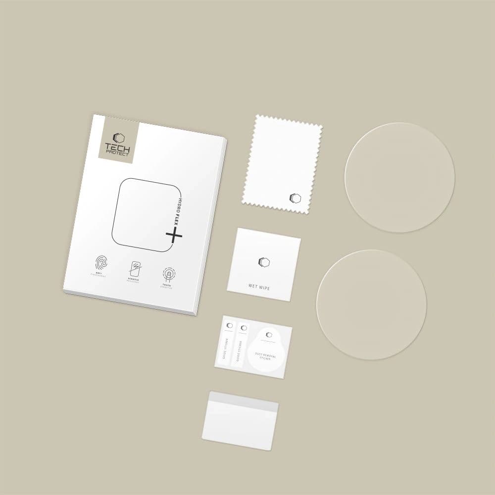 Tech-Protect Hydro Flex+ Garmin Venu 4 45mm Átlátszó [2 CSOMAG]
 - 5