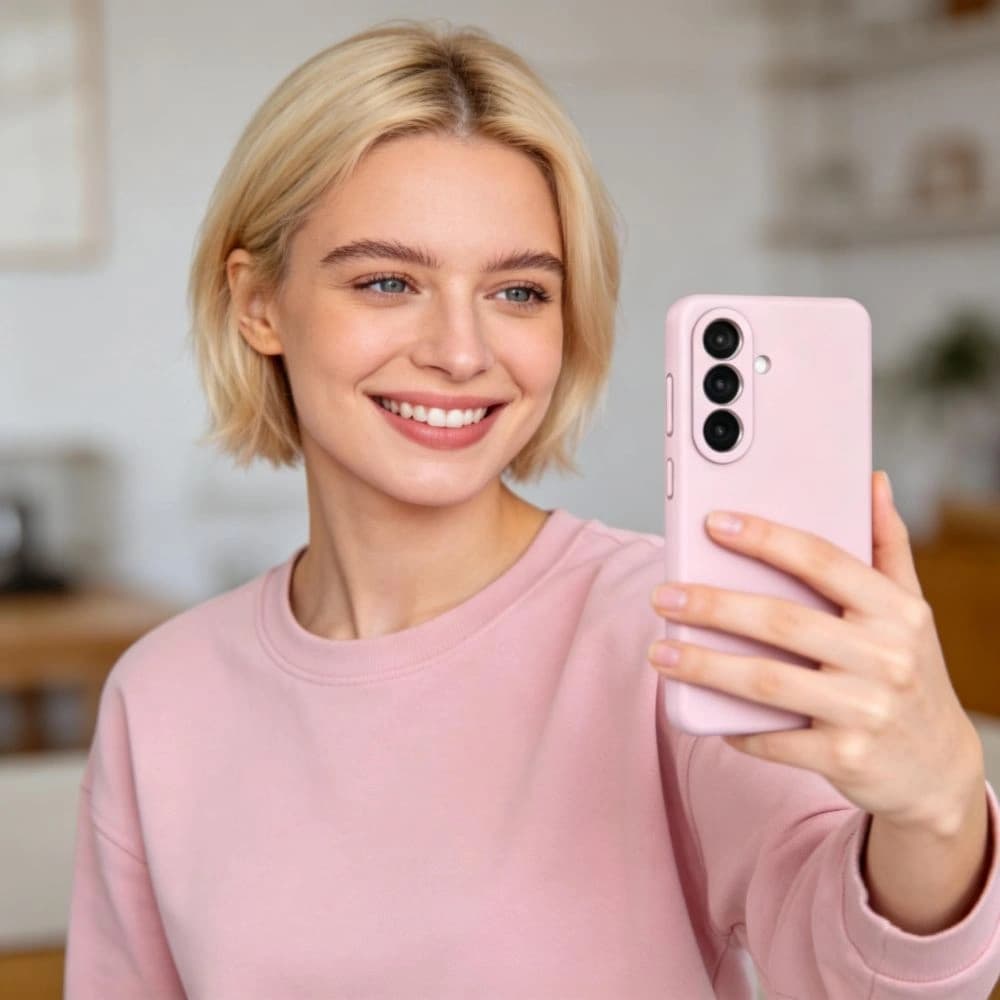 Tech-Protect Silicone MagSafe Samsung Galaxy S26+ Plus Pink Pearl - 4