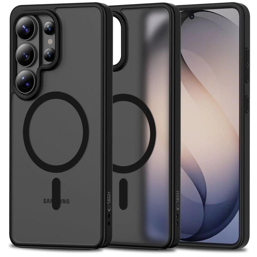 Tech-Protect Magmat MagSafe Samsung Galaxy S26 Ultra Matt Fekete
 - 1