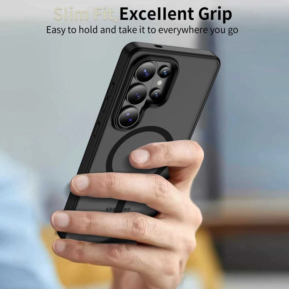 Tech-Protect Magmat MagSafe Samsung Galaxy S26 Ultra Matt Fekete
 - 5