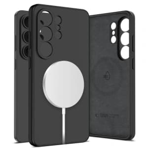 Tech-Protect Silicone MagSafe Samsung Galaxy S26 Ultra Fekete
