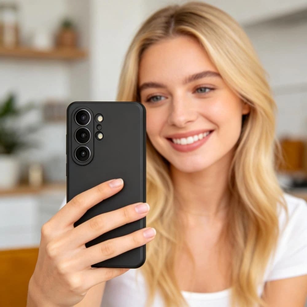 Tech-Protect Silicone MagSafe Samsung Galaxy S26 Ultra Fekete
 - 4