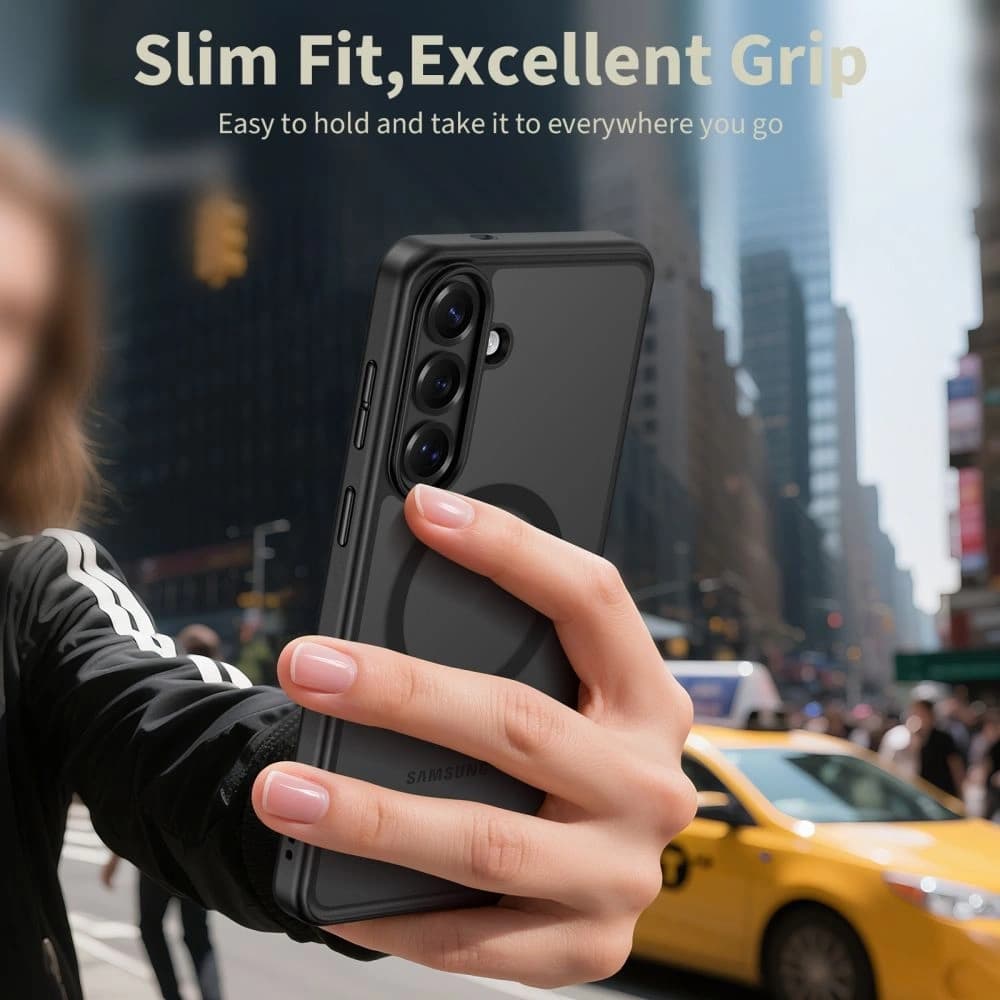 Tech-Protect MagPeak MagSafe Samsung Galaxy S26+ Plus Negru Mat
 - 6