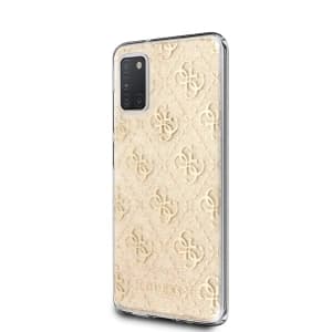 Guess GUHCA31PCU4GLGO Samsung Galaxy A31 gold hard case 4G Glitter