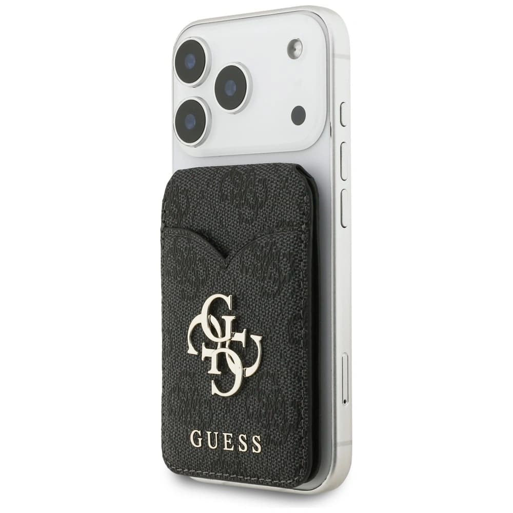 Guess 4G Stand & Mirror MagSafe Wallet Black - 2