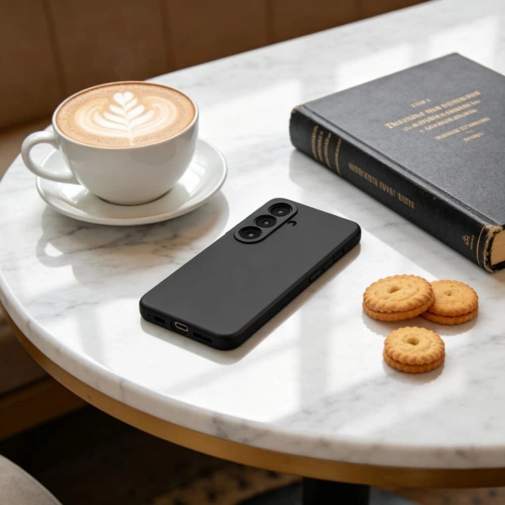 Tech-Protect Szilikon MagSafe Samsung Galaxy S26 Fekete
 - 3